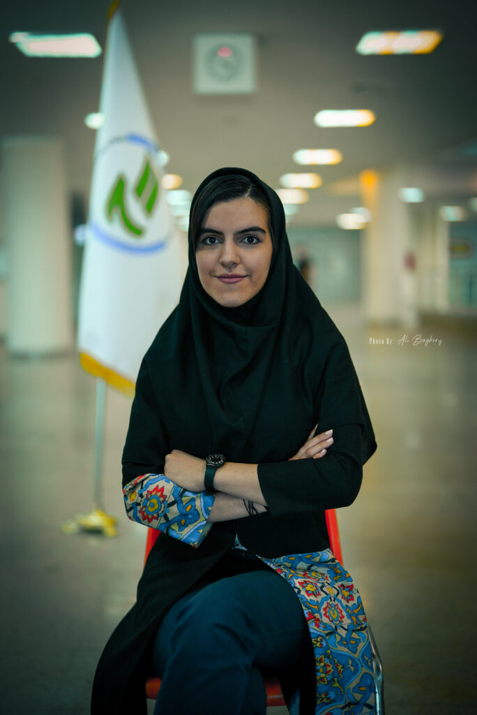 مریم برین سرپرست بخش گرافیک